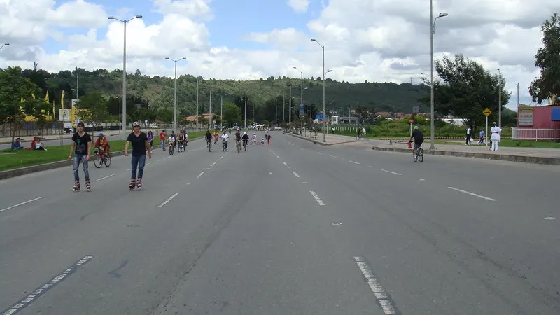 Ciclovía in Bogota