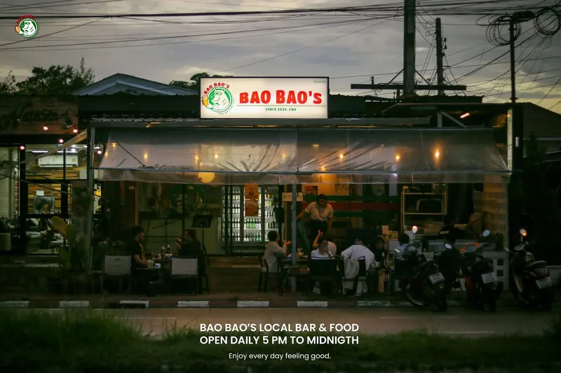 เบาเบา Bao Bao’s Local Bar & Food in Nong Khwai, Chiang Mai
