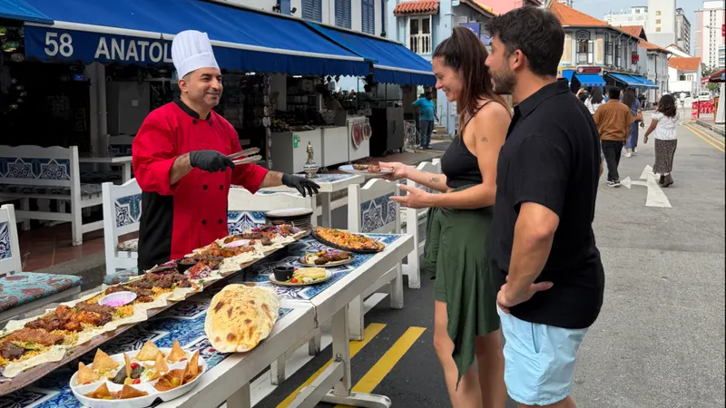 Anatolia Restaurant ( Turkish and Lebanese Food) in Kampong Glam, Singapore