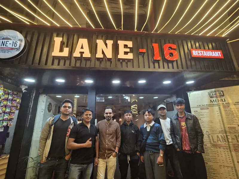 Lane-16 Restaurant in Taltala, Kolkata