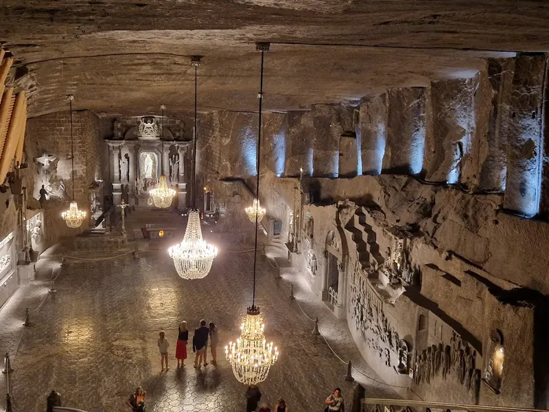 Wieliczka Salt Mine in Powiat wielicki, Krakow
