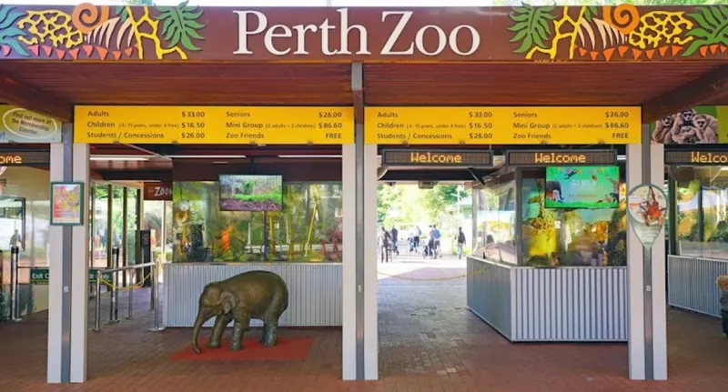 Perth Zoo in South Perth, Perth