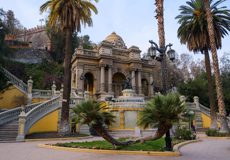 Cerro Santa Lucía in Santiago