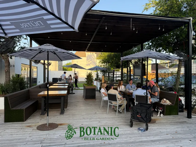 Botanic Beer Garden in Memorial, Houston
