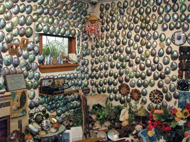 Fred and Myrtle's Paua Shell House
