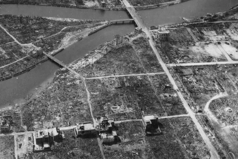 Hiroshima's Hypocenter in Naka Ward, Hiroshima