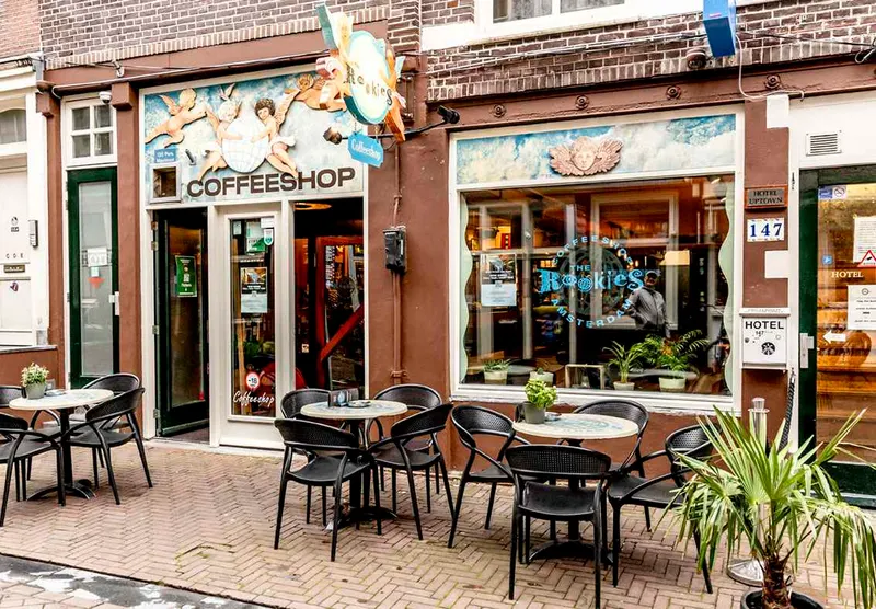 The Rookies Coffeeshop in Leidseplein, Amsterdam