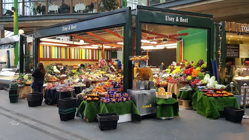 Borough Market in South Bank, London