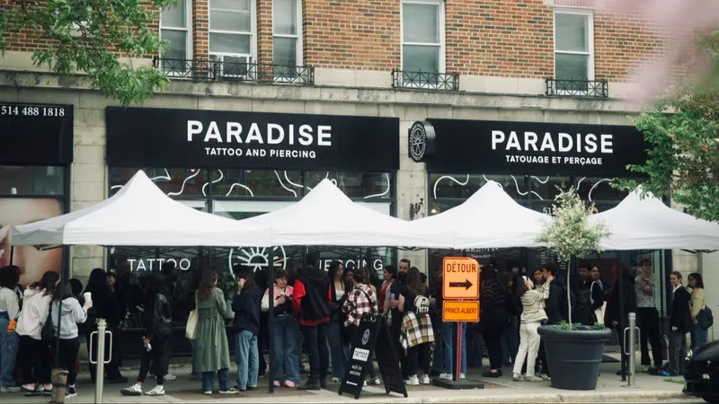Paradise Montreal Piercing & Tattoos in Notre-Dame-de-Grâce, Montreal