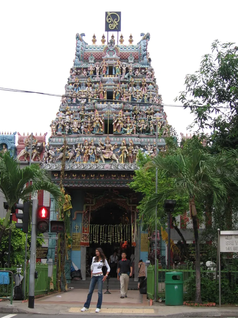Sri Veeramakaliamman Temple in Farrer Park, Singapore