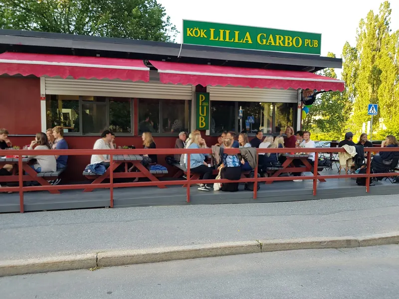 Lilla Garbo in Råsunda, Stockholm