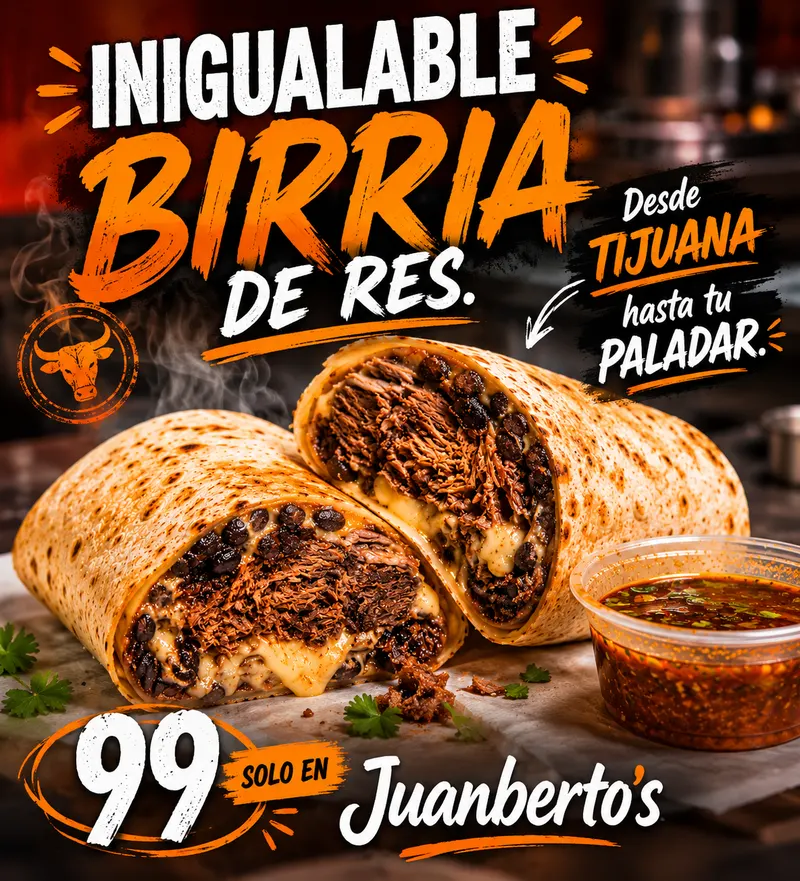 Juanberto's California Burrito in Roma Sur, Mexico City