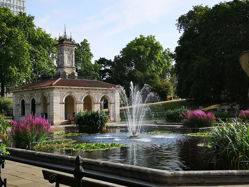 Italian Gardens in Westminster, London