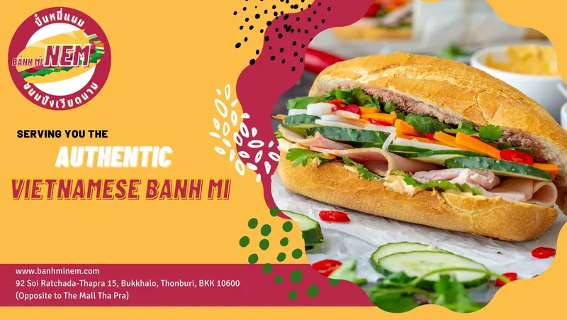 Banh Mi Nem in Bukkhalo, Bangkok