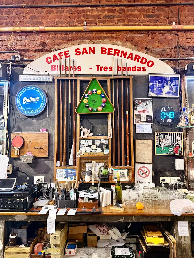 Café San Bernardo in Villa Crespo, Buenos Aires
