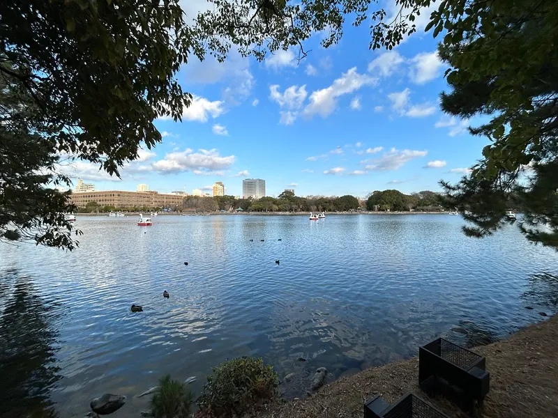 Ōhori Park in Chuo Ward, Fukuoka