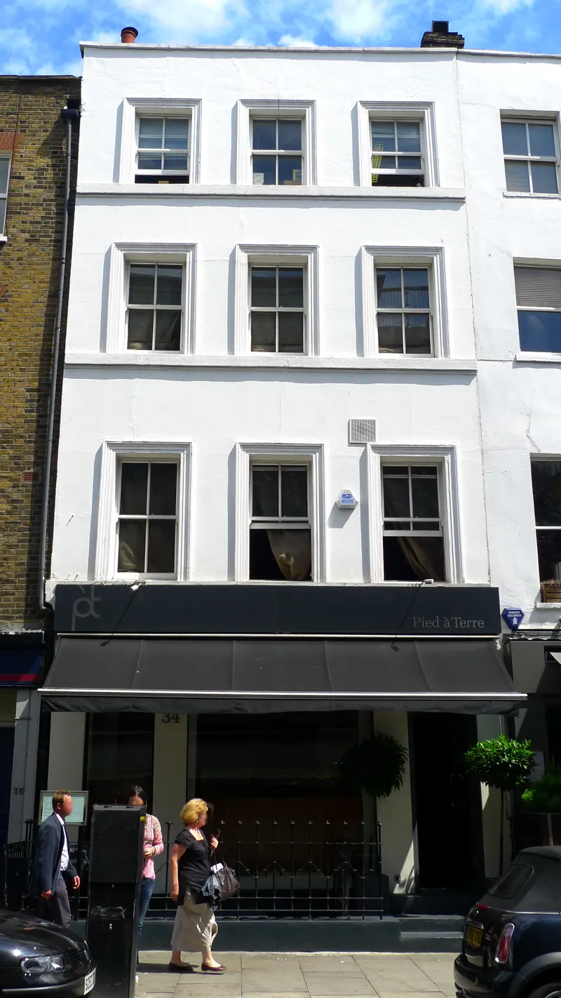 Pied à Terre in Fitzrovia, London