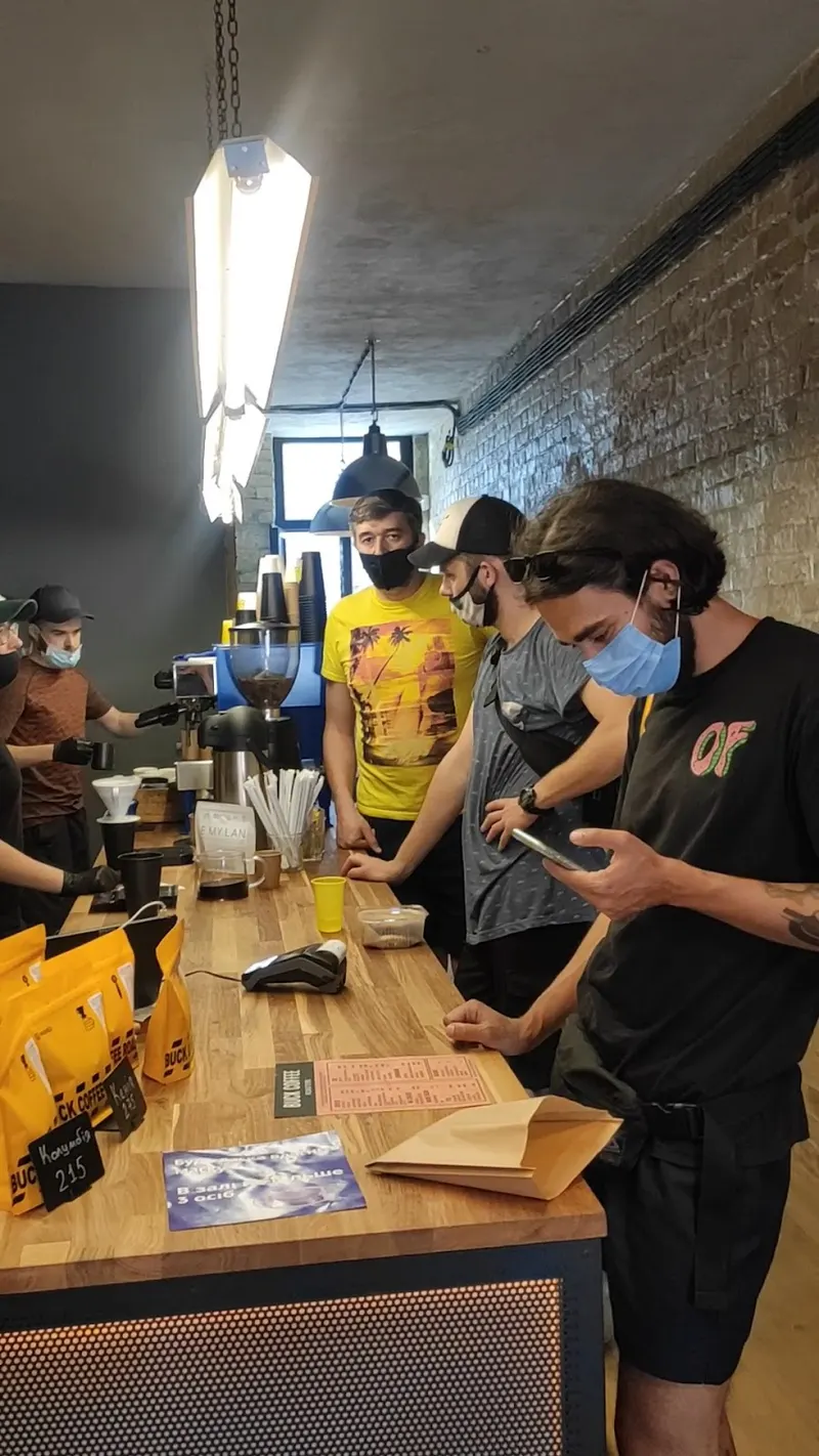 Buck Coffee Roasters in Podil, Kyiv