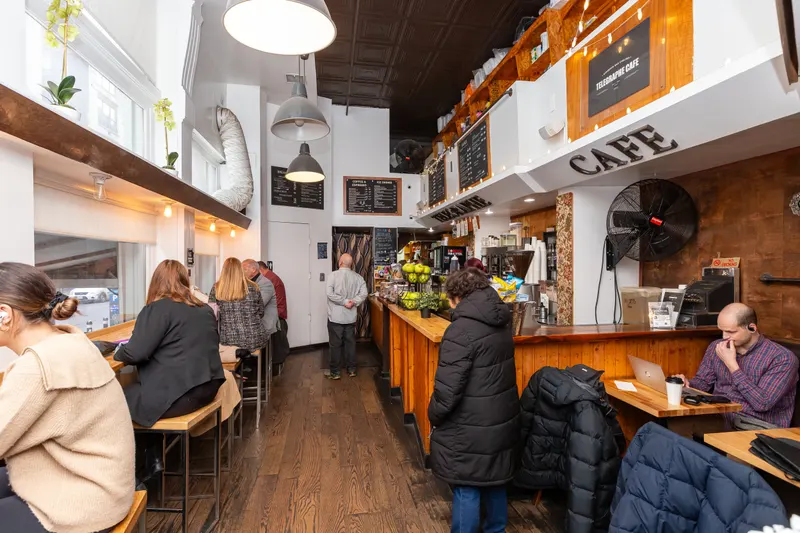 Telegraphe Cafe. in Union Square, New York