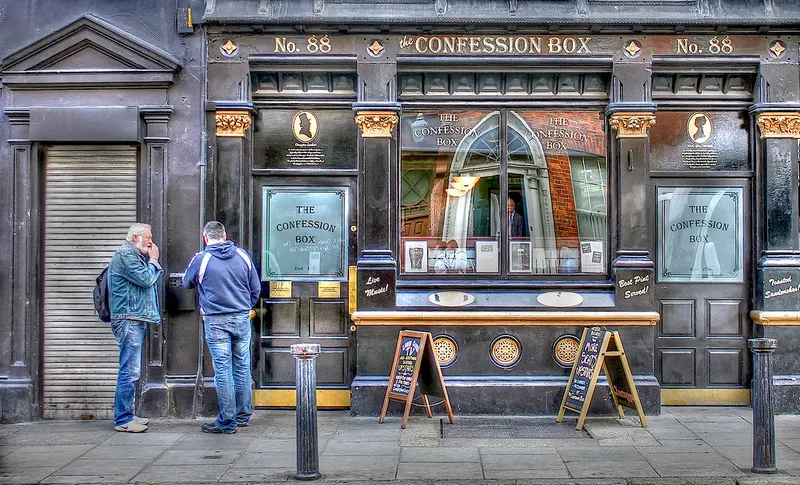 Confession Box in North City, Dublin