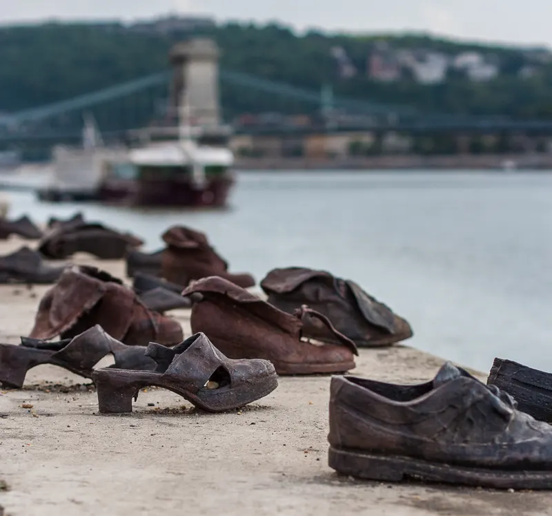 Shoes on the Danube Promenade