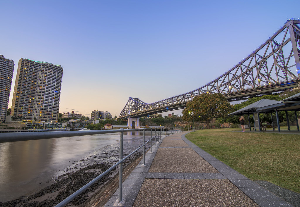 Kangaroo Point in Brisbane