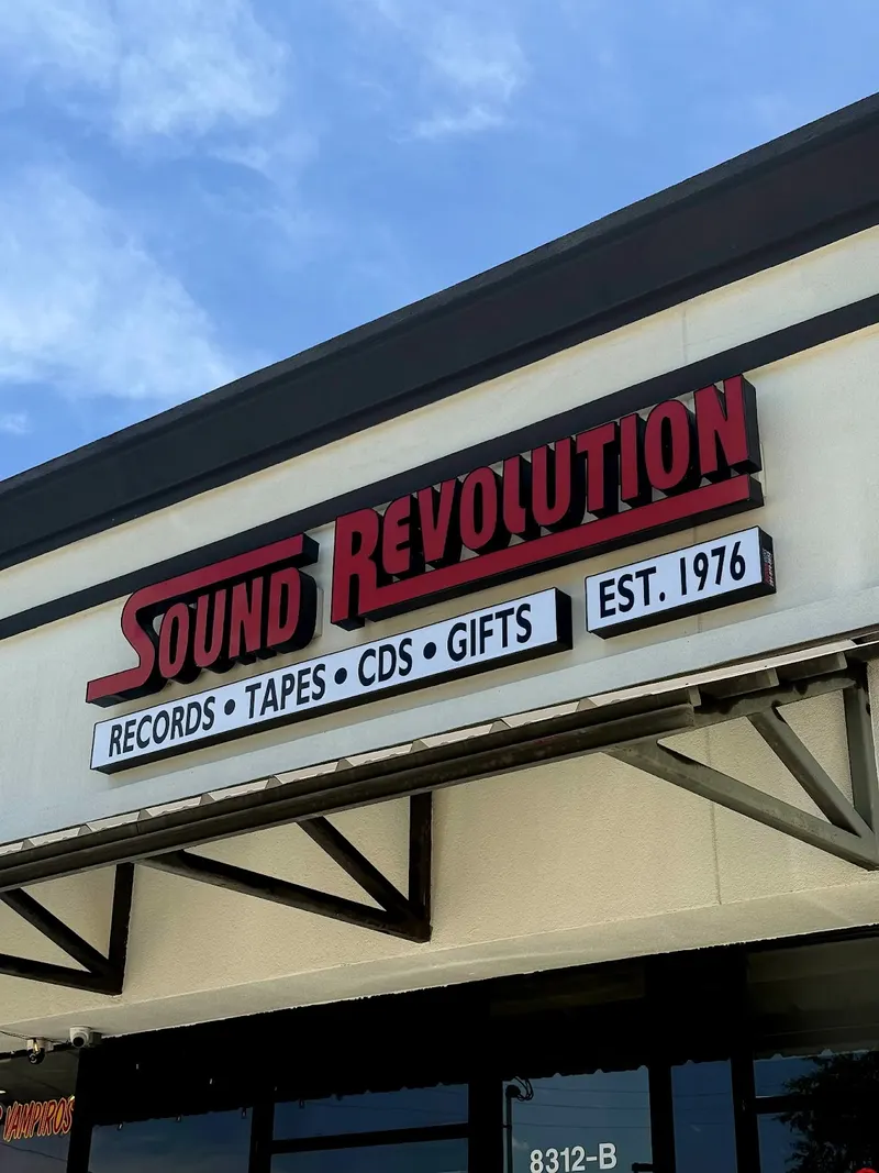 Sound Revolution Records, Tapes, CDs & Gifts in Mercer Botanic Gardens, Houston