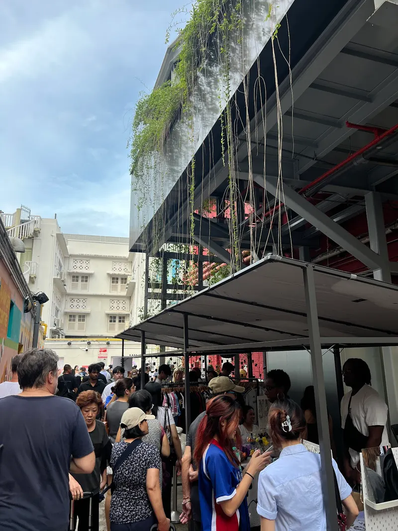 Resurrack Market in Victoria, Singapore