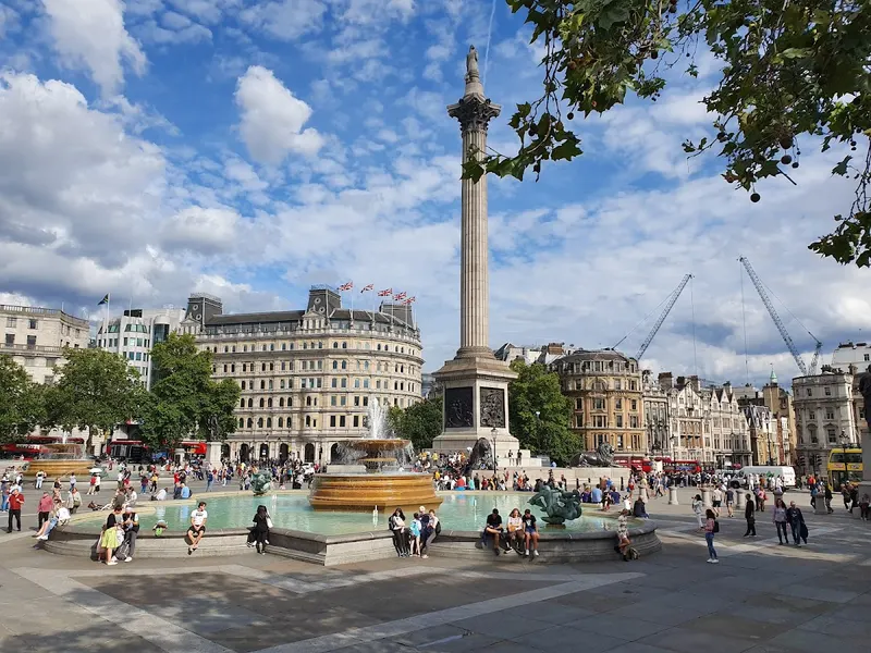 Trafalgar Square in St. James's, London