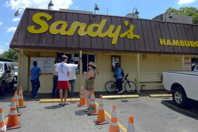 Sandy's Hamburgers in Bouldin Creek, Austin
