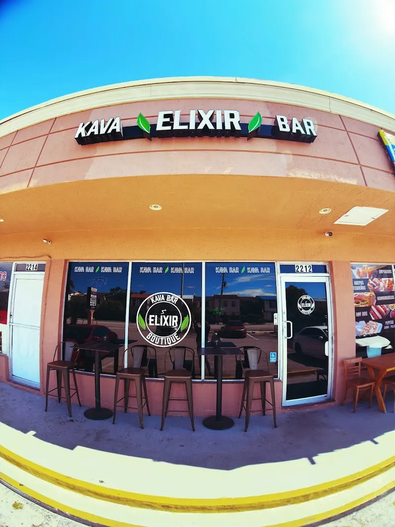 Elixir Kava Bar in Biscayne South, Miami