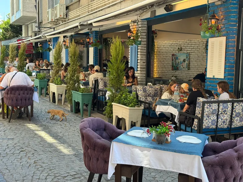 Green Hill Cafe Restaurant in Binbirdirek, Istanbul