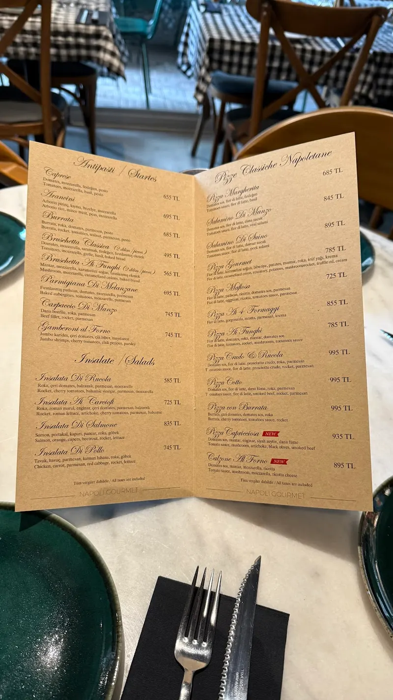 Napoli Gourmet in Vişnezade, Istanbul