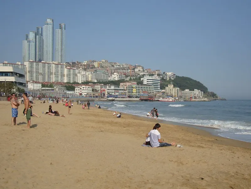 Haeundae Beach in Busan