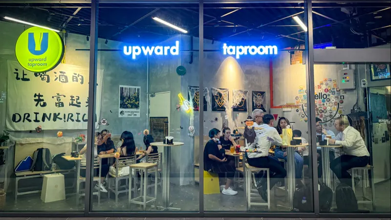 Upward Taproom Craft Beer Bar, Club Street (Telok Ayer, Chinatown) in Central Area, Singapore