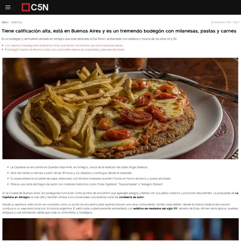 La Capitana - Bodegón y Vermutería