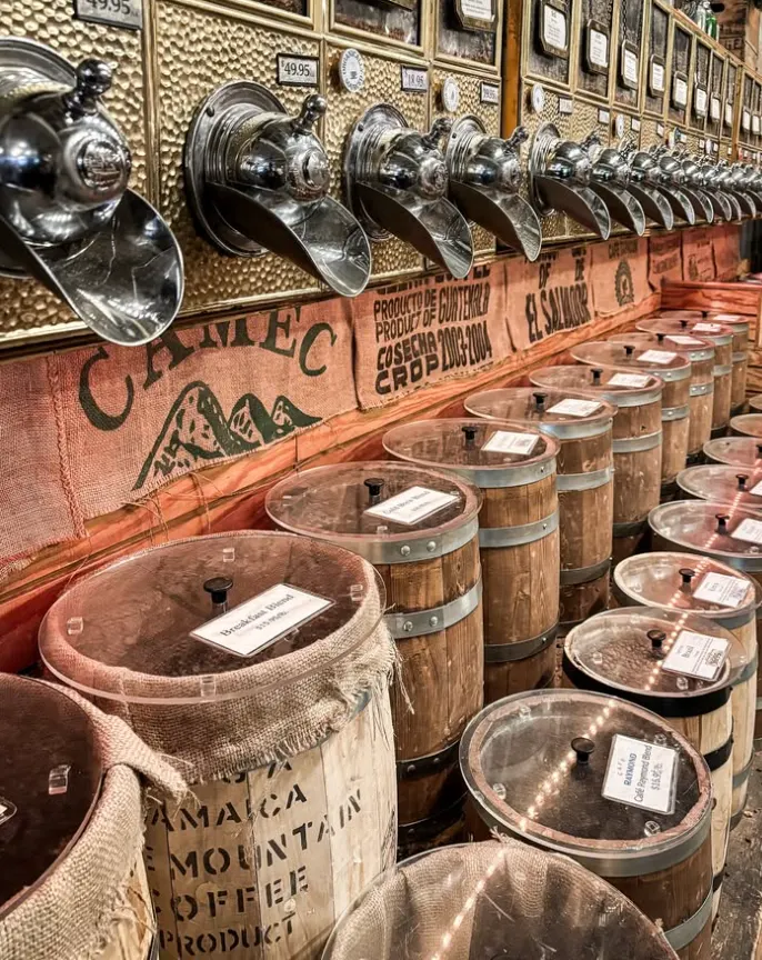 Allegheny Coffee & Tea Exchange in Strip District, Pittsburgh