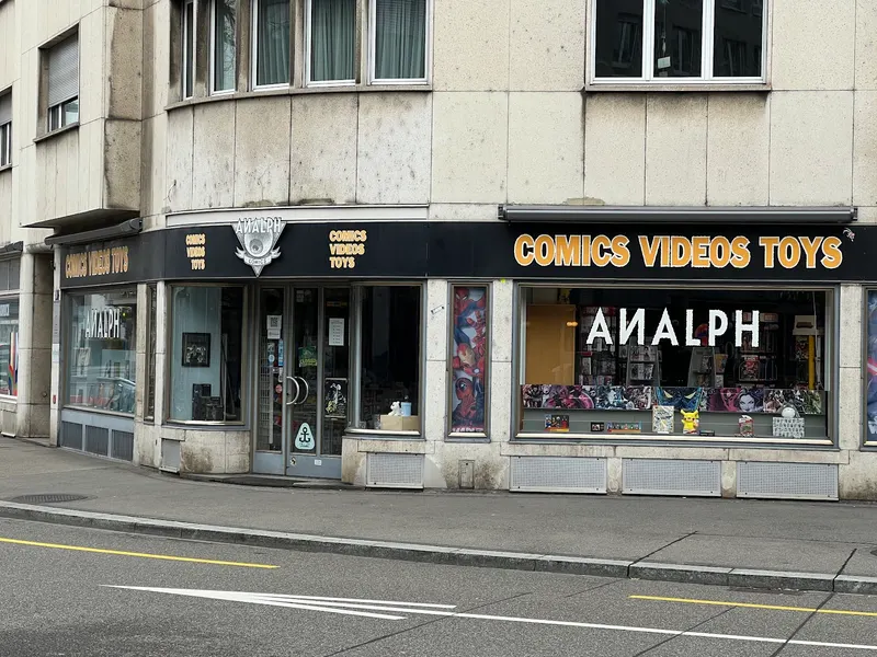 Analph Comic Shop in Werd, Zurich