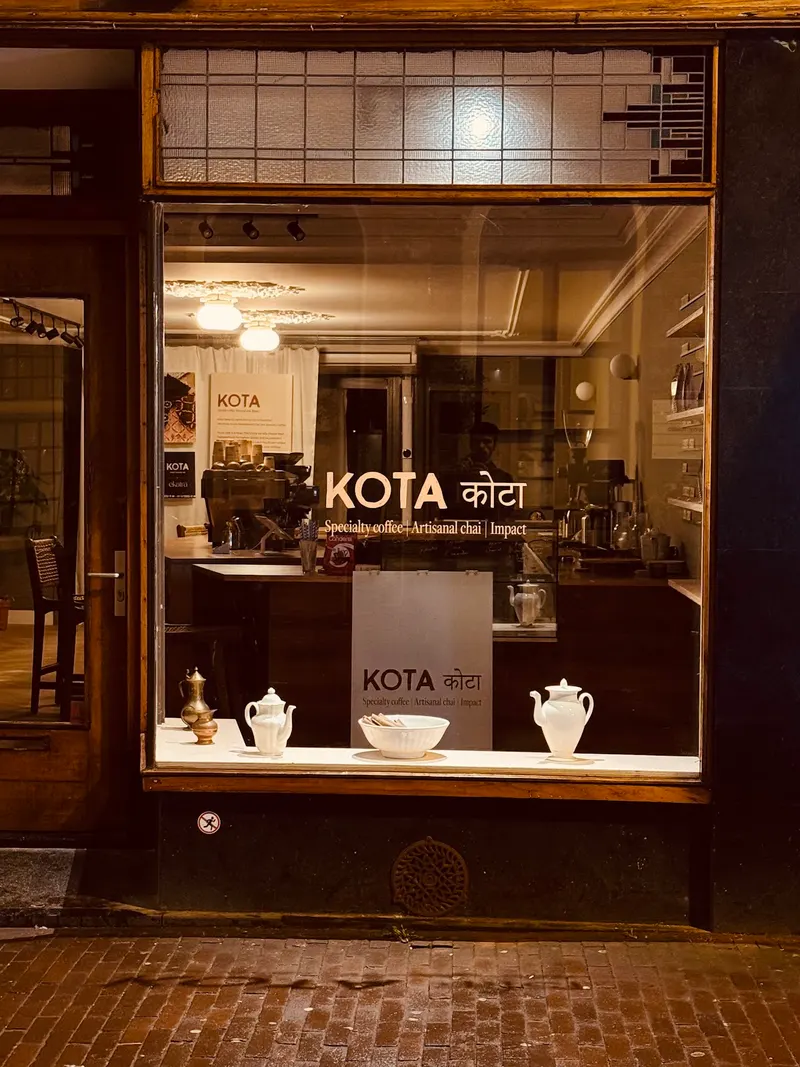 KOTA cafe in Nieuwmarkt/Lastage, Amsterdam