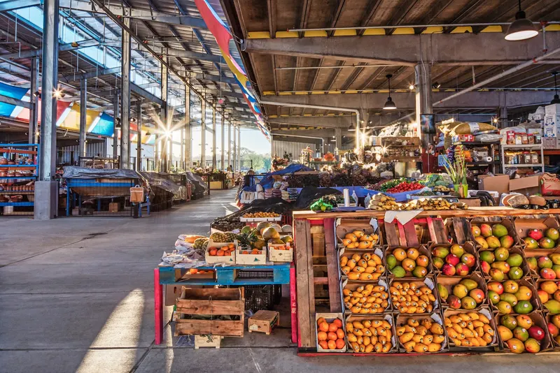 The Houston Farmers Market in Stude, Houston