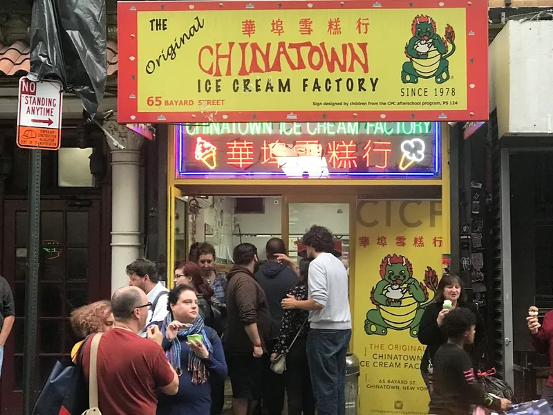 Chinatown Ice Cream Factory in Five Points, New York