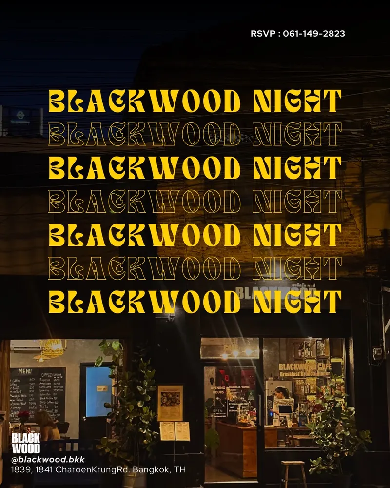 Blackwood Cafe & Studio in Bang Kho laen, Bangkok