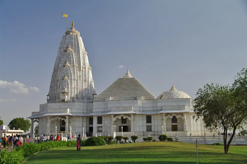 Birla Mandir (aka The Marble Temple) in Tilak Nagar, Jaipur