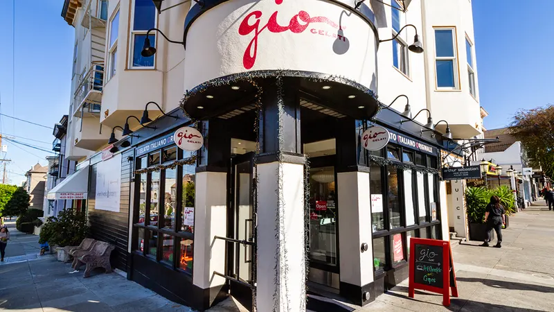 GIO Gelati in Union Street, San Francisco