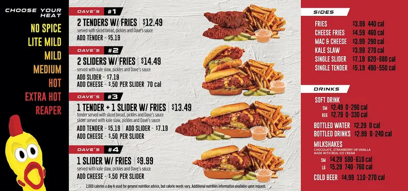 Dave's Hot Chicken in Mission Valley, San Diego