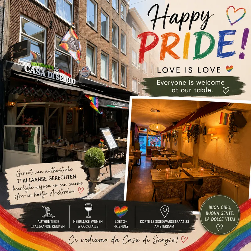 Casa di Sergio in Leidseplein, Amsterdam