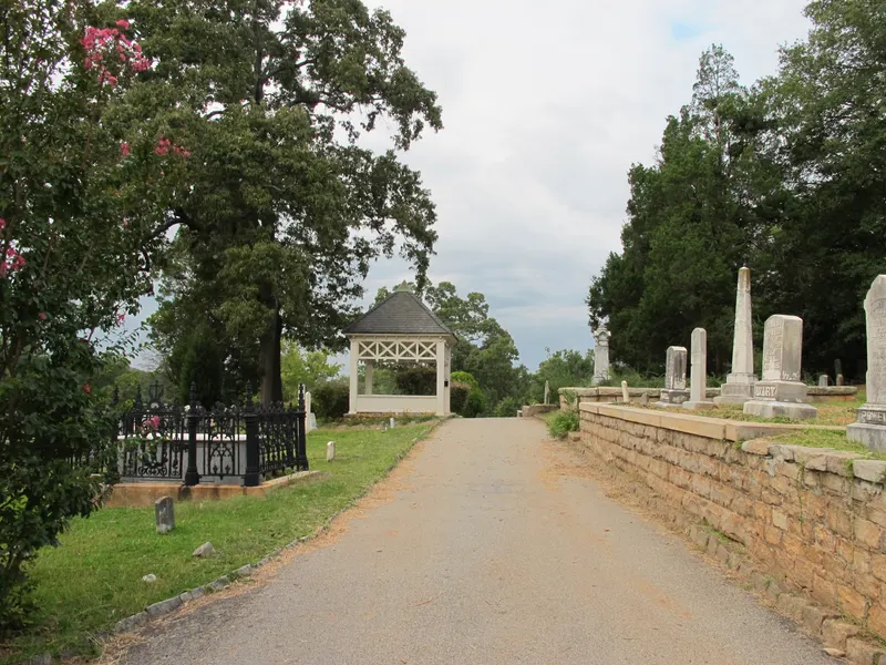 Decatur Cemetery in Downtown Decatur, Atlanta