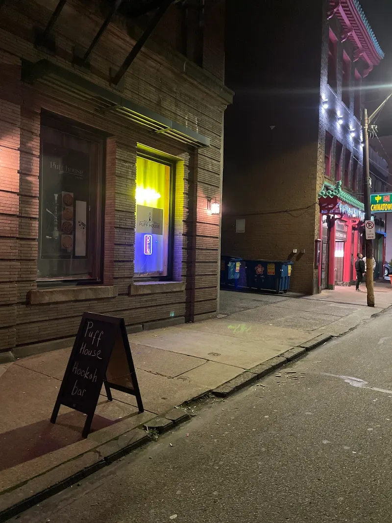 Puff House in Chinatown, Pittsburgh