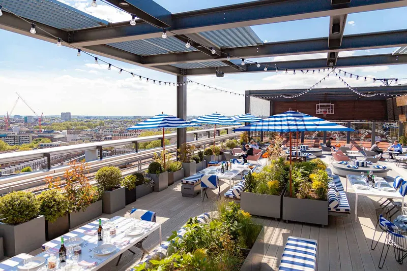 Skylark Roof Garden in Bayswater, London