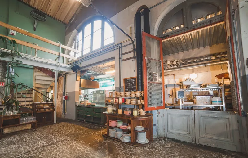 La REcyclerie in Clignancourt, Paris